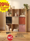 Rangement modulaire 9 cases - Klaus dans le catalogue Maxi Bazar