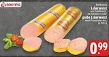 Aktuelles Delikatess Leberwurst mit Kalbfleisch im Golddarm Angebot bei EDEKA in Aachen ab 0,99 €