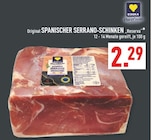 Spanischer Serrano-Schinken Reserva Angebote von EDEKA Herzstücke bei Marktkauf Bottrop für 2,29 €