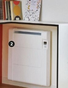 Radiateur électrique à inertie pierre cocoon 1000 w - Leroy Merlin à Le Chesnay Radiateur électrique à inertie pierre cocoon 1000 w en promo chez Leroy Merlin Le Chesnay à 84,90 €
