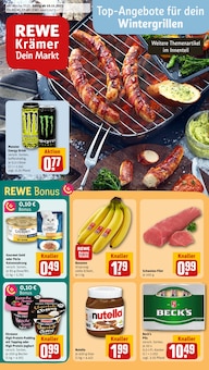 Aktueller REWE Prospekt "Dein Markt" Seite 1 von 30 Seiten für Schotten