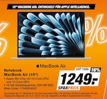 MacBook Air (15") Angebote von Apple bei expert Hof für 1.249,00 €