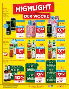 Bier im Netto Marken-Discount Prospekt "Aktuelle Angebote" mit 70 Seiten (Magdeburg)