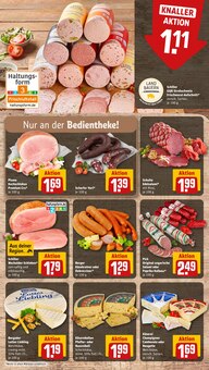 Wurst im aktuellen REWE Prospekt (Würzburg) Wurst im REWE Prospekt "Dein Markt" mit 22 Seiten (Würzburg)