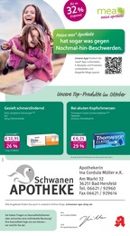 mea - meine apotheke Prospekt für Kirchheim: "Unsere Oktober-Angebote", 4 Seiten, 01.10.2025 - 31.10.2025