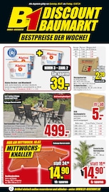 Aktueller B1 Discount Baumarkt Prospekt mit Umzugskartons, "BESTPREISE DER WOCHE!", Seite 1