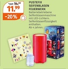 SEIFENBLASEN FEUERWERK von PUSTEFIX im aktuellen Müller Prospekt für 11,99 €