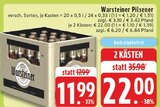Pilsener im Angebot bei EDEKA in Rheda-Wiedenbrück Pilsener Angebote von Warsteiner bei EDEKA Rheda-Wiedenbrück für 11,99 €