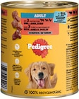 Nassfutter für Hunde von Pedigree für 2,49 € bei DAS FUTTERHAUS im Angebot Nassfutter für Hunde von Pedigree im aktuellen DAS FUTTERHAUS Prospekt