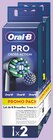 Brossettes 4+2 Cross Action Black - ORAL B à 16,43 € dans le catalogue Intermarché Super