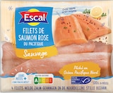 4 filets de saumon sauvage MSC surgelés - Escal - Intermarché Super 4 filets de saumon sauvage MSC surgelés - Escal à 8,24 € dans le catalogue Intermarché Super
