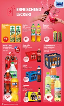 Coca Cola im Huster Prospekt "Aktuelle Angebote" mit 10 Seiten (Gera)