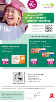 mea - meine apotheke Prospekt der KW 27 "Unsere Juli-Angebote" Aktueller mea - meine apotheke Prospekt "Unsere Juli-Angebote" Seite 1 von 4 Seiten