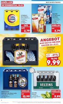 Hasseröder im Kaufland Prospekt "EXTRA-ANGEBOTE" mit 8 Seiten (Wolfsburg)