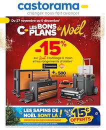 Catalogue Castorama "C - LES BONS PLANS de Noël" à Paris et alentours, 25 pages, 27/11/2024 - 09/12/2024