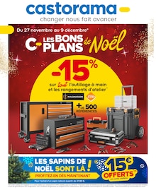 Prospectus Castorama de la semaine "C - LES BONS PLANS de Noël" avec 1 pages, valide du 27/11/2024 au 09/12/2024 pour Paris et alentours