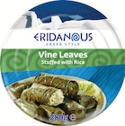 Feuilles de vigne farcies au riz - ERIDANOUS en promo chez Lidl Feuilles de vigne farcies au riz - ERIDANOUS dans le catalogue Lidl