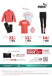 Prix et réduction Vêtements Fille dans le prospectus Sport 2000 en cours Offre Vêtements Fille dans le catalogue Sport 2000 du moment à la page 15