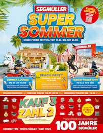 Segmüller Prospekt für Pulheim: "SEGMÜLLER Super Sommer", 6 Seiten, 05.07.2025 - 19.07.2025