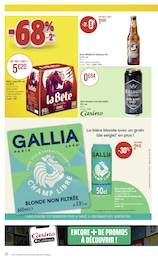Offre Gallia dans le catalogue Casino Supermarchés du moment à la page 20