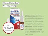 Allergodil akut Duo für 19,99 € bei LINDA im Angebot Allergodil akut Duo im aktuellen LINDA Prospekt