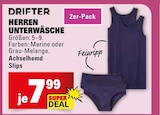 Herren Unterwäsche Achselhemd Angebote von Drifter bei Marktkauf Leinfelden-Echterdingen für 7,99 €