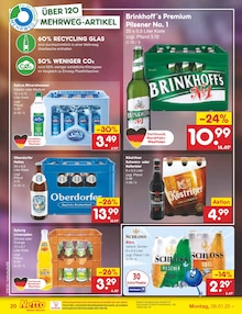 Wasser im Netto Marken-Discount Prospekt "Aktuelle Angebote" mit 61 Seiten (Remscheid)