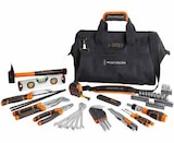 Sac à outils + 74 pièces - MAGNUSSON dans le catalogue Castorama