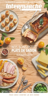 Prospectus Intermarché à Kervignac, "NOS BONS PETITS PLATS DE SAISON AUTOMNE-HIVER", 32 pages de promos valables du 24/09/2023 au 31/03/2024