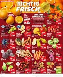 Weintrauben im Kaufland Prospekt "Aktuelle Angebote" mit 38 Seiten (Leipzig)