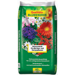 Qualitäts-Blumenerde