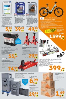 Wagenheber im Globus-Baumarkt Prospekt "Immer eine Idee besser" mit 16 Seiten (Halle (Saale))
