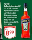 Aktuelles Italienischer Aperitif Angebot bei GLOBUS in Wiesbaden ab 8,99 €