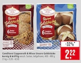 Unsere Goldstücke Dinkel-Brötchen im Angebot bei Marktkauf in Esslingen Unsere Goldstücke Dinkel-Brötchen Angebote von Conditorei Coppenrath & Wiese bei Marktkauf Esslingen für 2,22 €