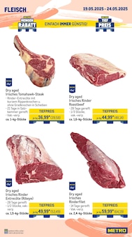Rinderfilet im aktuellen Metro Prospekt (Ulm) Rinderfilet im Metro Prospekt "Wochenangebote" mit 23 Seiten (Ulm)