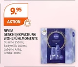 GESCHENKPACKUNG WOHLFÜHLMOMENTE von NIVEA im aktuellen Müller Prospekt für 9,95 €