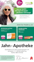 mea - meine apotheke Prospekt für München mit 4 Seiten mea - meine apotheke Prospekt für München: "Unsere Juli-Angebote", 4 Seiten, 01.07.2025 - 31.07.2025