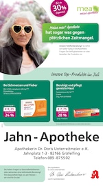 Aktueller mea - meine apotheke Apotheke Prospekt in Puchheim und Umgebung, "Unsere Juli-Angebote" mit 4 Seiten, 01.07.2025 - 31.07.2025
