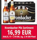 Pils Sortiment Angebote von Krombacher bei Nuck Getränke Pirna für 16,99 €