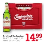 Original Budweiser Angebote von Budweiser bei E center Offenbach für 14,99 €