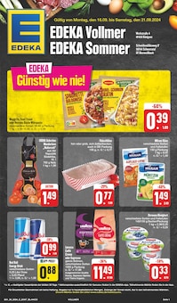 EDEKA Prospekt Wir lieben Lebensmittel! mit  Seiten