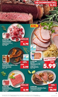 Gulasch im Kaufland Prospekt "Aktuelle Angebote" mit 56 Seiten (Münster)