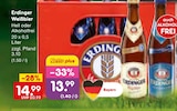 Weißbier Angebote von Erdinger bei Netto Marken-Discount Neu-Ulm für 13,99 €