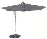 Parasol excentré rond 3m ou carré 2.5x2.5m - Hyper U à Colmar Parasol excentré rond 3m ou carré 2.5x2.5m en promo chez Hyper U Colmar à 59,99 €