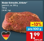Rinder-Entrecôte Kräuter Angebote bei Netto Marken-Discount Fellbach für 1,99 €