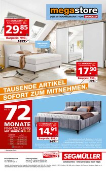 Matratze im Segmüller Prospekt "Highlight Angebote" mit 46 Seiten (Frankfurt (Main))