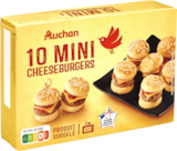 MINI CHEESEBURGERS SURGELÉS AUCHAN - AUCHAN dans le catalogue Auchan Supermarché