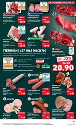 Kaufland Hackfleisch gemischt im Prospekt 