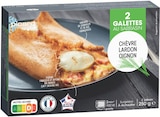 Promo 2 galettes au sarrasin chèvre-lardon-oignon à 3,90 € dans le catalogue Picard à Saint-Grégoire