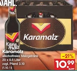 Alkoholfreie Getraenke im Netto Marken-Discount Prospekt alkoholfreies Malzgetränk von Karamalz im aktuellen Netto Marken-Discount Prospekt für 10,99 €